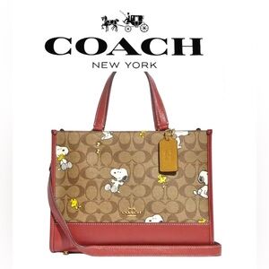 Coach Peanuts Collection Limited Edition—Snoopy and Woodstock